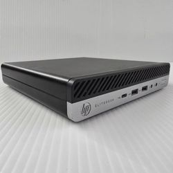 HP EliteDesk 705 G4 Mini Ryzen 5 Pro Desktop PC, Windows 11, WiFi