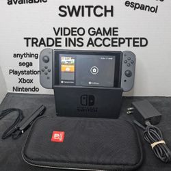 NINTENDO SWITCH WITH NEED FOR SPEED SELL OR TRADE