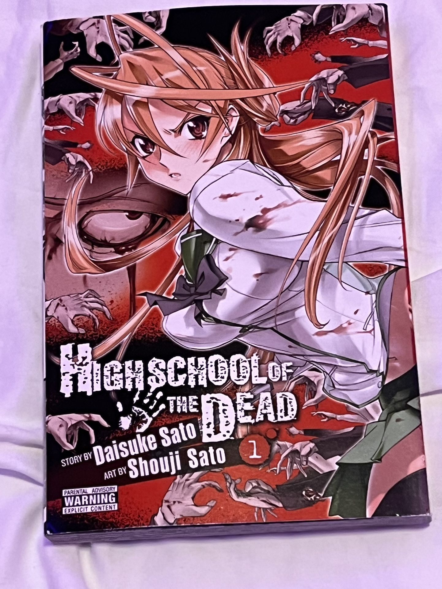 High School Of The Dead Manga - VOLUME 1 ENGLISH for Sale in Seattle - Highschool Of The Dead Manga Chapter 12