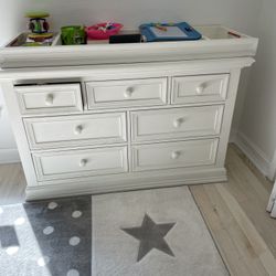 Drawer and changing table city furniture nursery