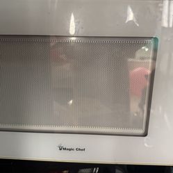 Microwave white magic chef
