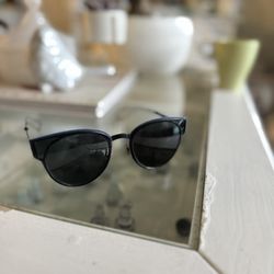 Dior New Authentic Christian Dior SCULPT 006P9 Black Cat-Eye Sunglasses