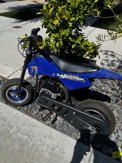 Motorsports Mini Bike Blue