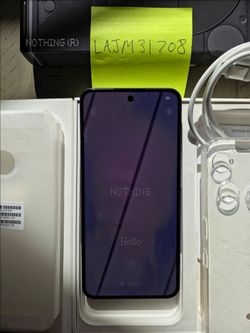 Nothing Phone 3 with Box and Case