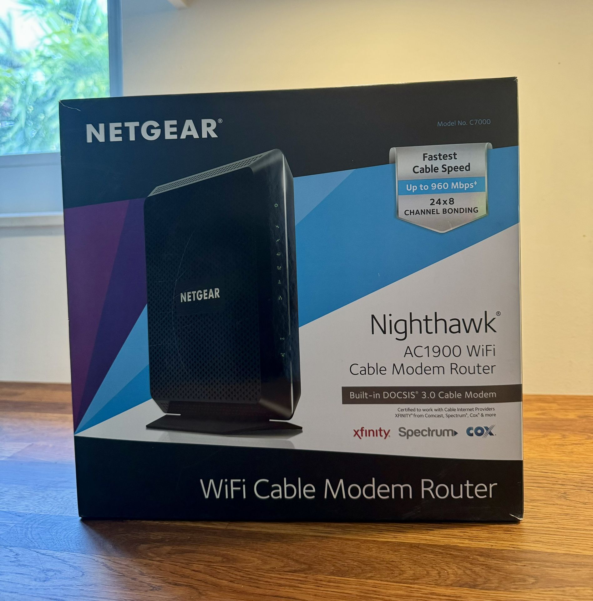 MOVING SALE Netgear Nighthawk Cable Modem Router