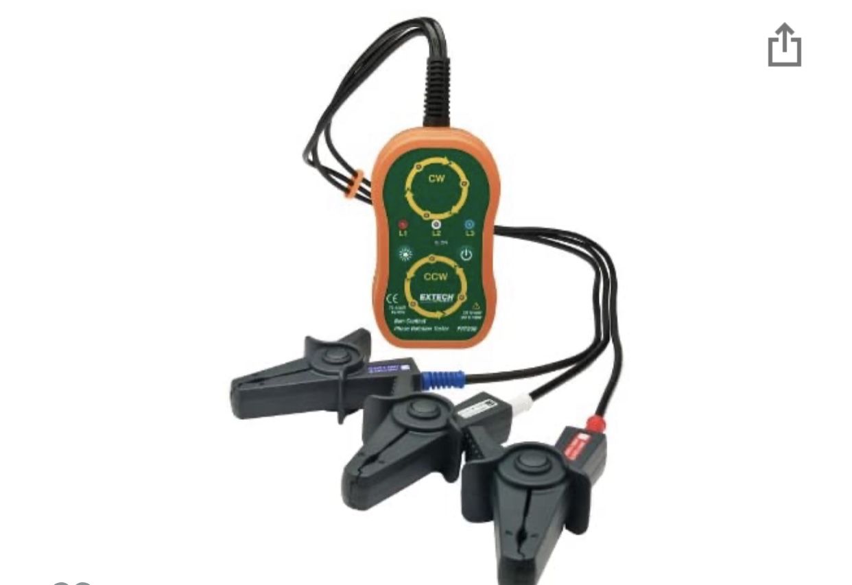 Extech Non Contact Phase Sequence Tester PRT200