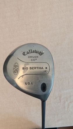 Callaway Big Bertha 10° Driver 1-Wood RH RCH 90 Firm Graphite Shaft