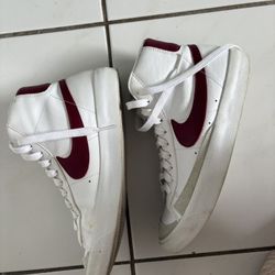 Nike Blazers- Burgundy 