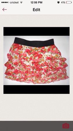 Jessica Simpson mini skirt