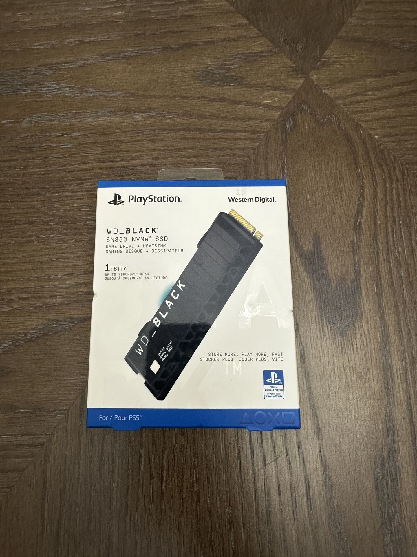 PlayStation 5 WD Black SN850 1TB NVME SSD