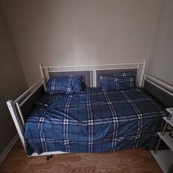 White And Grey Daybed