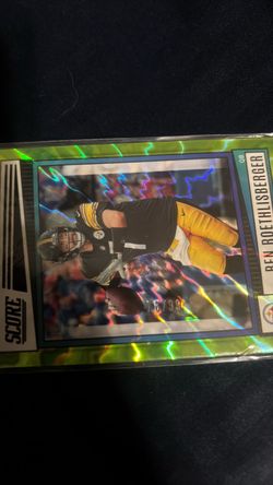 Ben Roethlisberger Score Holo Parallel /99 Football Card