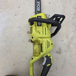 40v Ryobi Brushlesschainsaw 14" Chainsaw RY40503 Tool Only 
