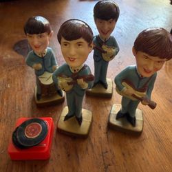The Beatles Figurines Cake Topper Set of 4