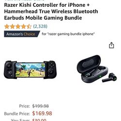 Razor Gaming Controller Bundle For iPhone