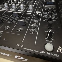 Pioneer CDJ-2000NXS2 (pair) + DJM-900NXS2 mixer combo.