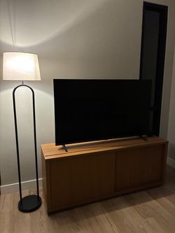 TV Stand with 55” TV included