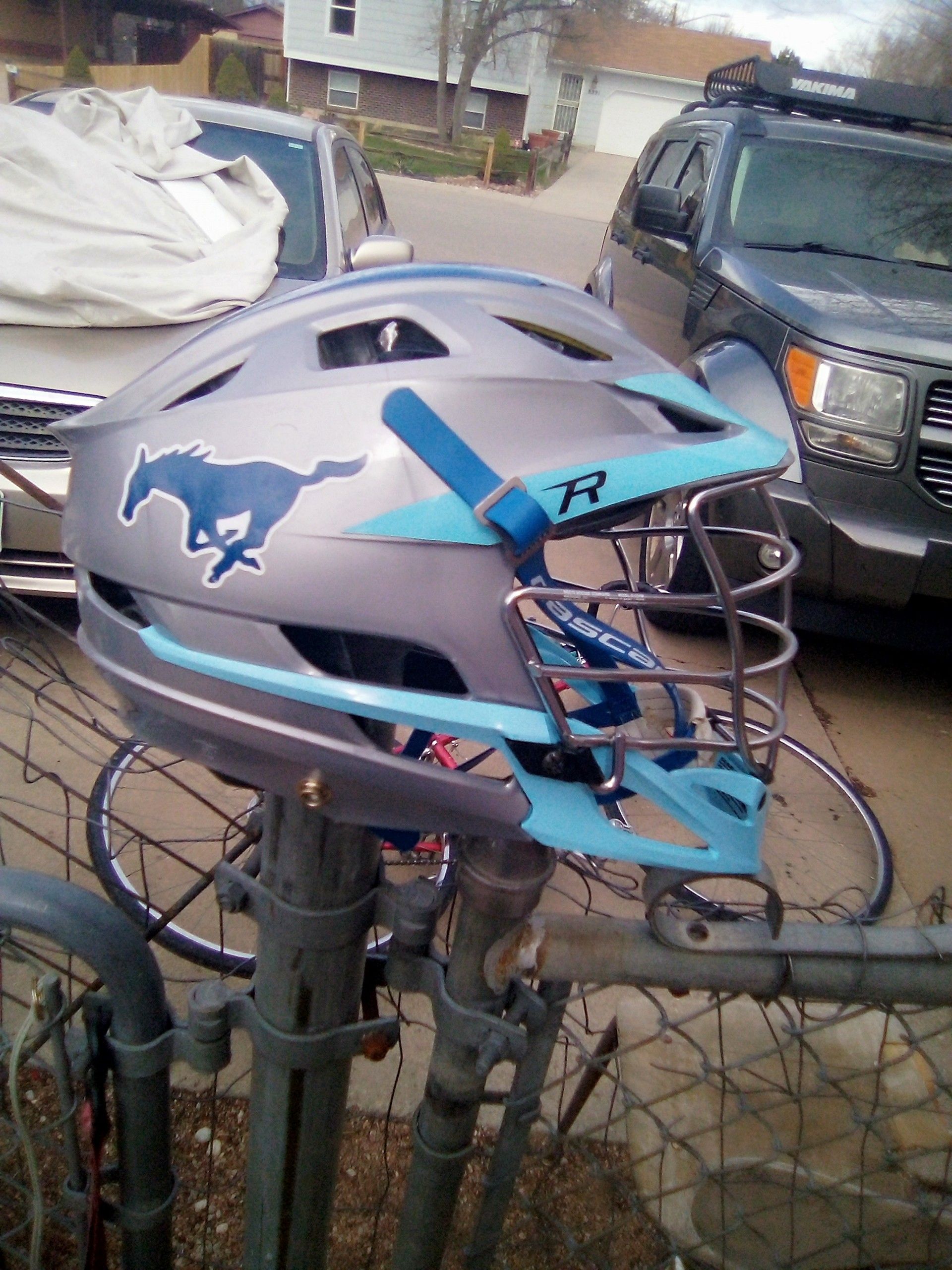 Cascade lacrosse MLL hockey helmet