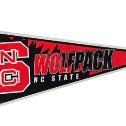 North Carolina NC State Wolfpack Full-Size Pennant 