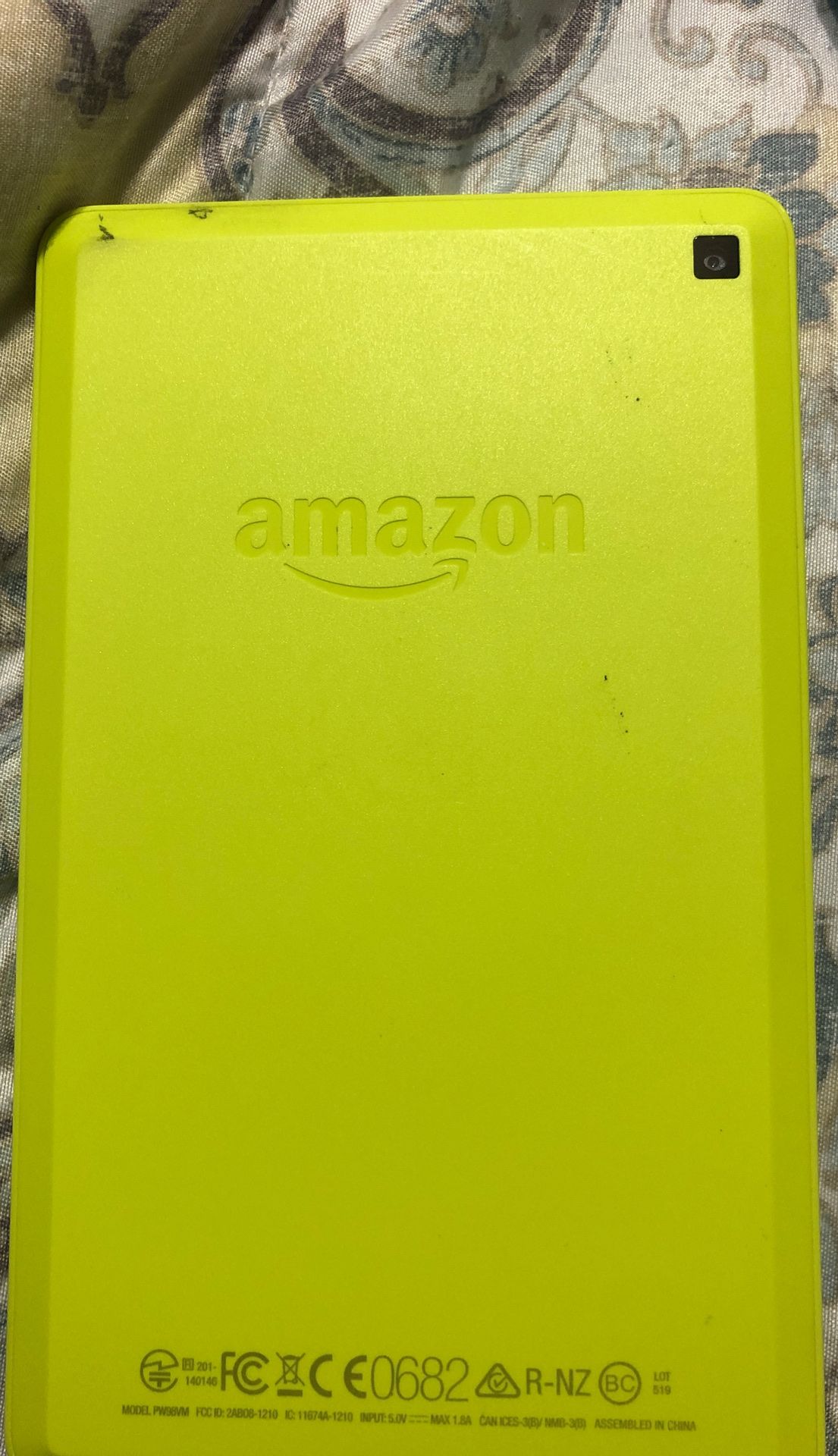 Amazon Fire tablet