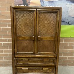Wooden Armoire Wardrobe Dresser