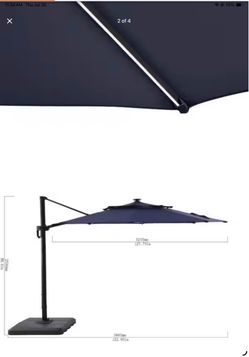 Sombrilla de patio