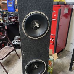 Subwoofer Box With Subs 
