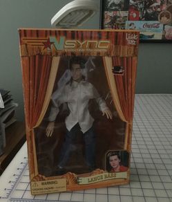 NSYNC Collectible Marionette Lance Bass Doll