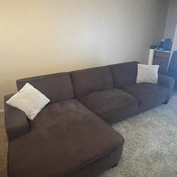 L Shape - 2 Piece Couch 