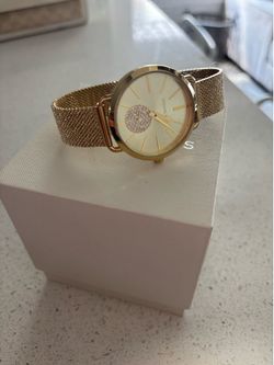 MK Gold Watch