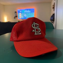 St. Louis Cardinals Red Trucker Snapback Hat