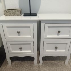 2 Bedside tables