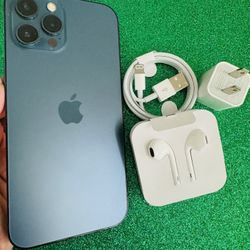 IPhone 12 Pro Max (128gb) Blue UNLOCKED 