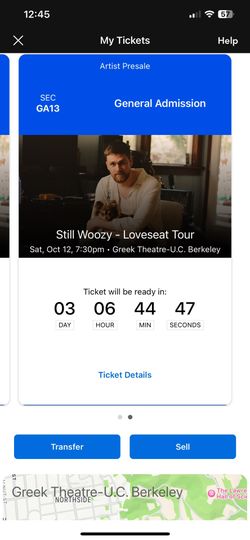 Still Woozy Concert Tickets 10/12/24 Los Angeles