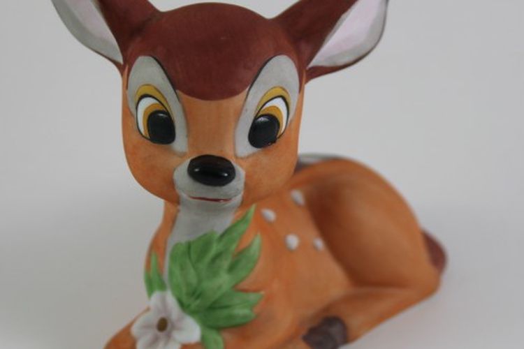 Disney Bambi Ceramic Porcelain Figurine Figure