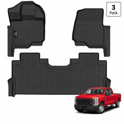 Floor Mats for 2017-2026 Ford F-250/F-350/F-450 Super Duty Crew Cab