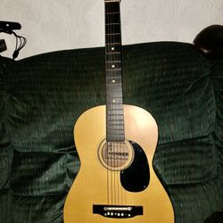 Horner Acoustic Medium Size 3/4 Guitar Great Sound Korean Made