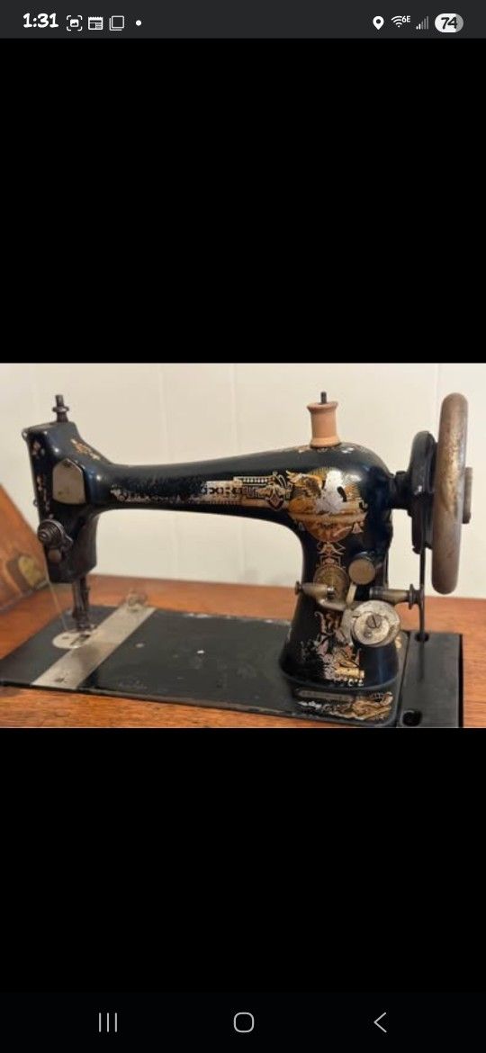 ✨ Antique Singer Sewing Machine – Beautiful, Functional, & Full of Character ✨
