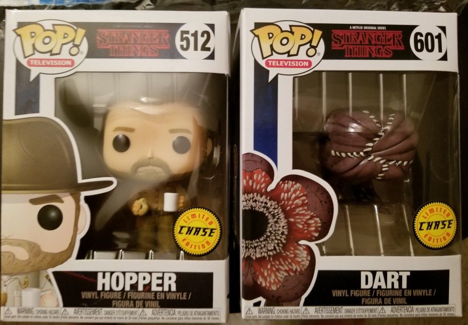 Stranger Things Funko Pop Chases!