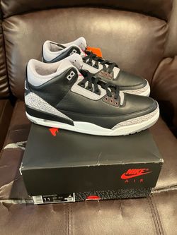 Nike Air Jordan 3 Retro Black Cement size 11