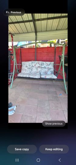 Outdoor swing