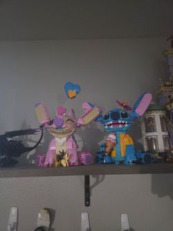 Stitch and angel Lego
