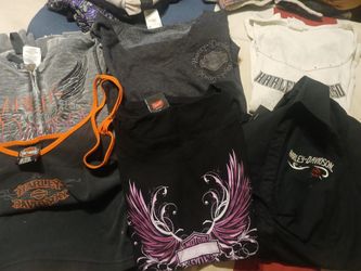 6 Harley Davidson shirts