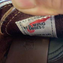 Red wing Shoes 9