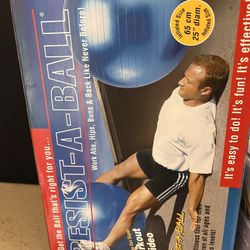 Resistance Ball And Workout Equipment 