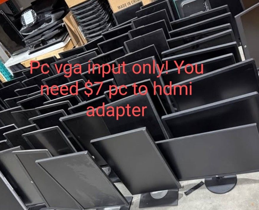 $15 Each Computer Monitor PC Vga Input