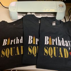 Birthday Squad Shirts