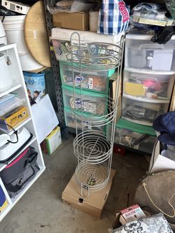 Tiered  Plant Stand Or Toilet Paper Holder