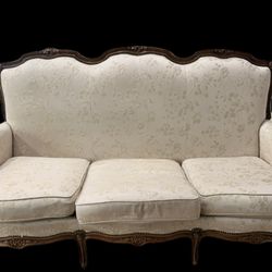 Real Wood, MADE IN ITALY European Style SET OF COUCH AND 2 ARM CHAIRS, COMFORTABLE 