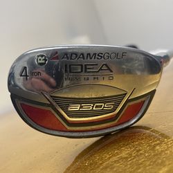 Adams Golf IDEA Hybrid 4 Iron A30S RH Graphite